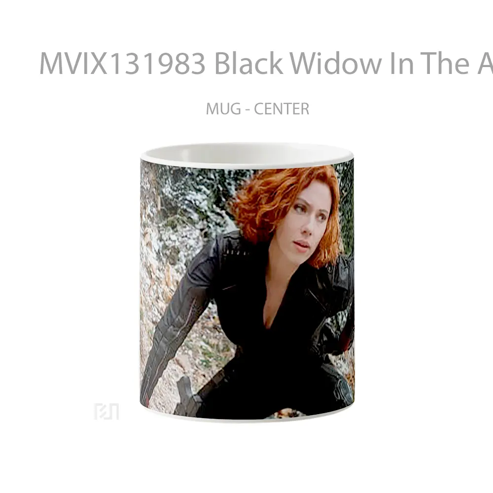 Mug Black Widow In The Avengers 2 Gelas Superhero