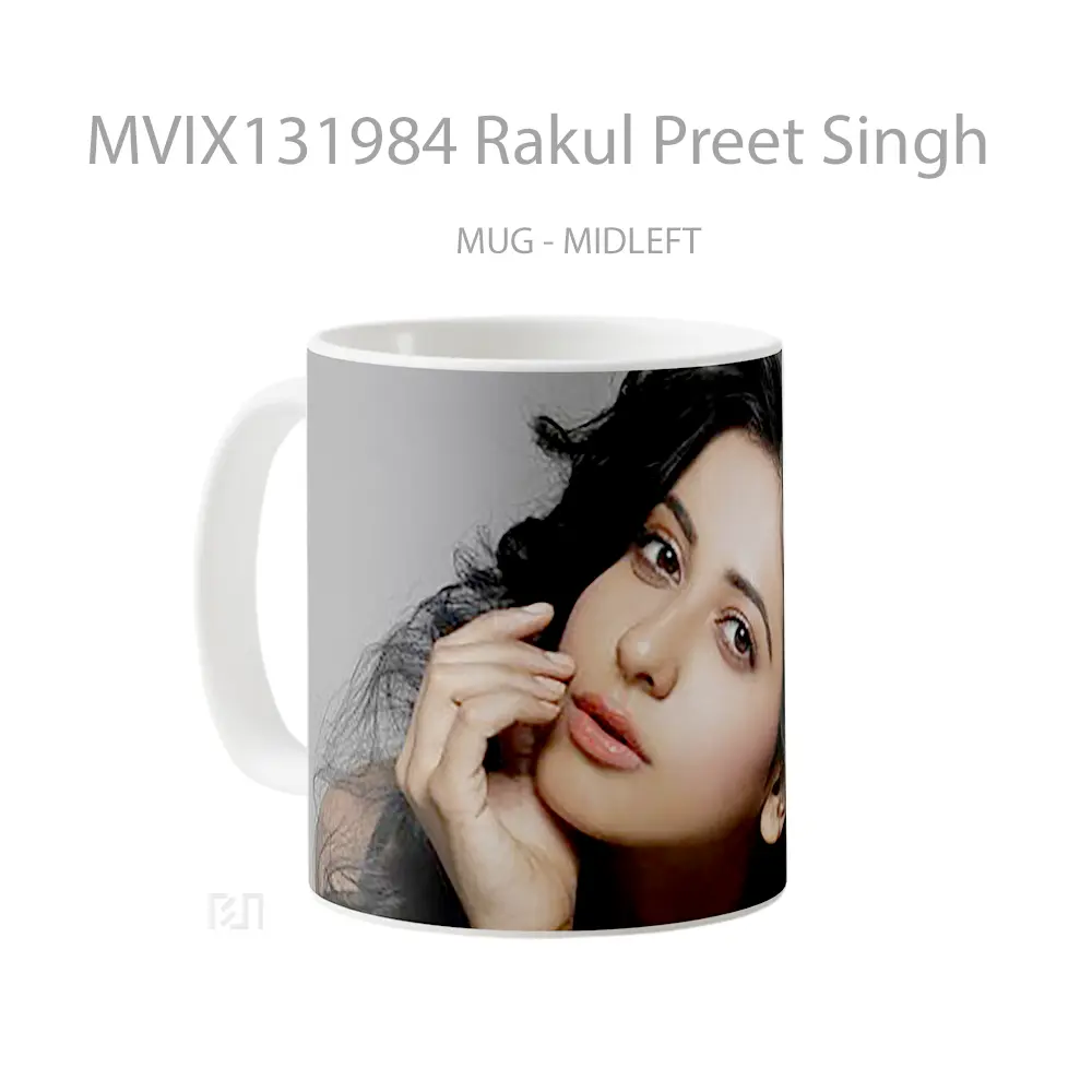 Mug Rakul Preet Singh Gelas Keramik Unik - All-side / Desain