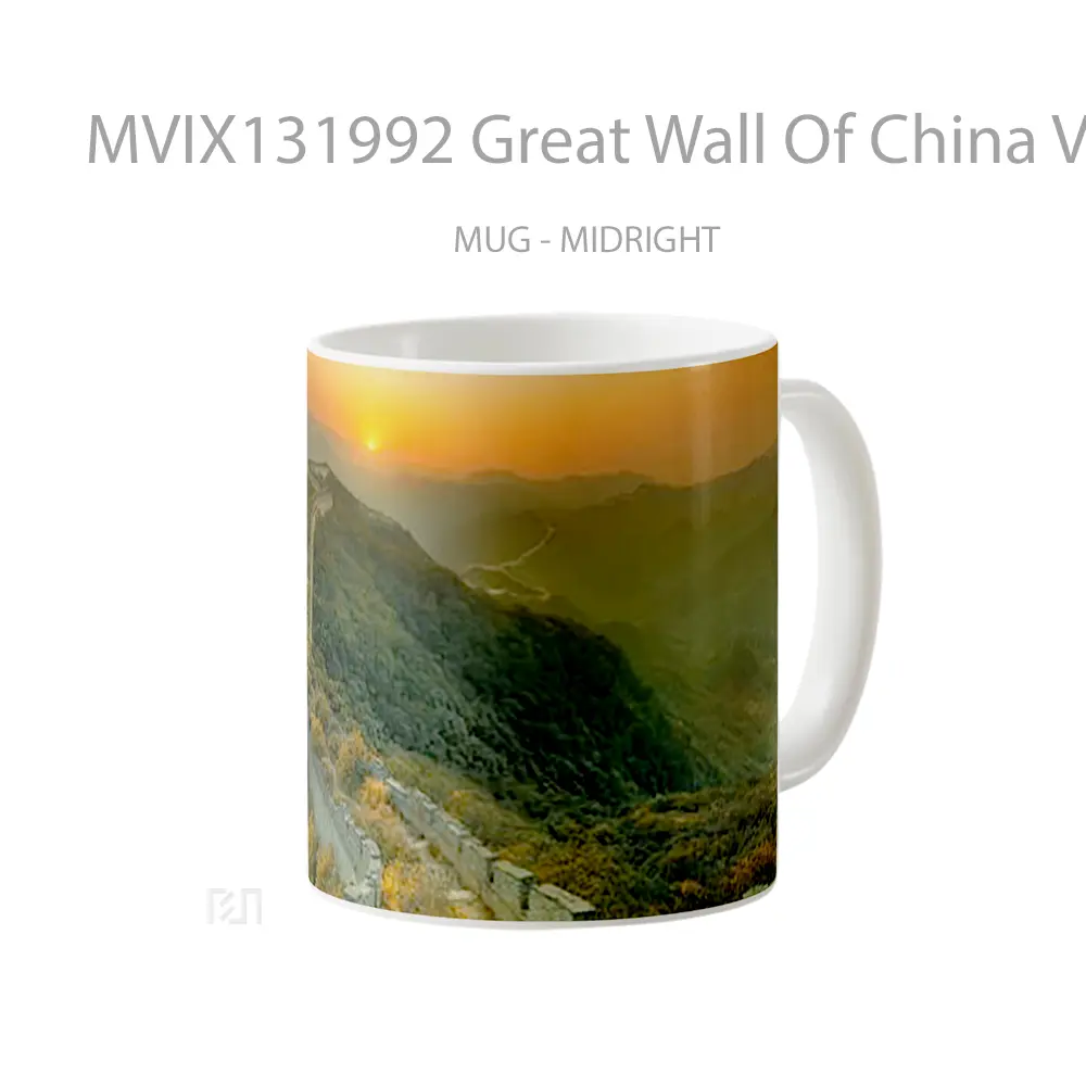 Mug Great Wall Of China V1 Gelas Keramik Unik - All-side / Desain