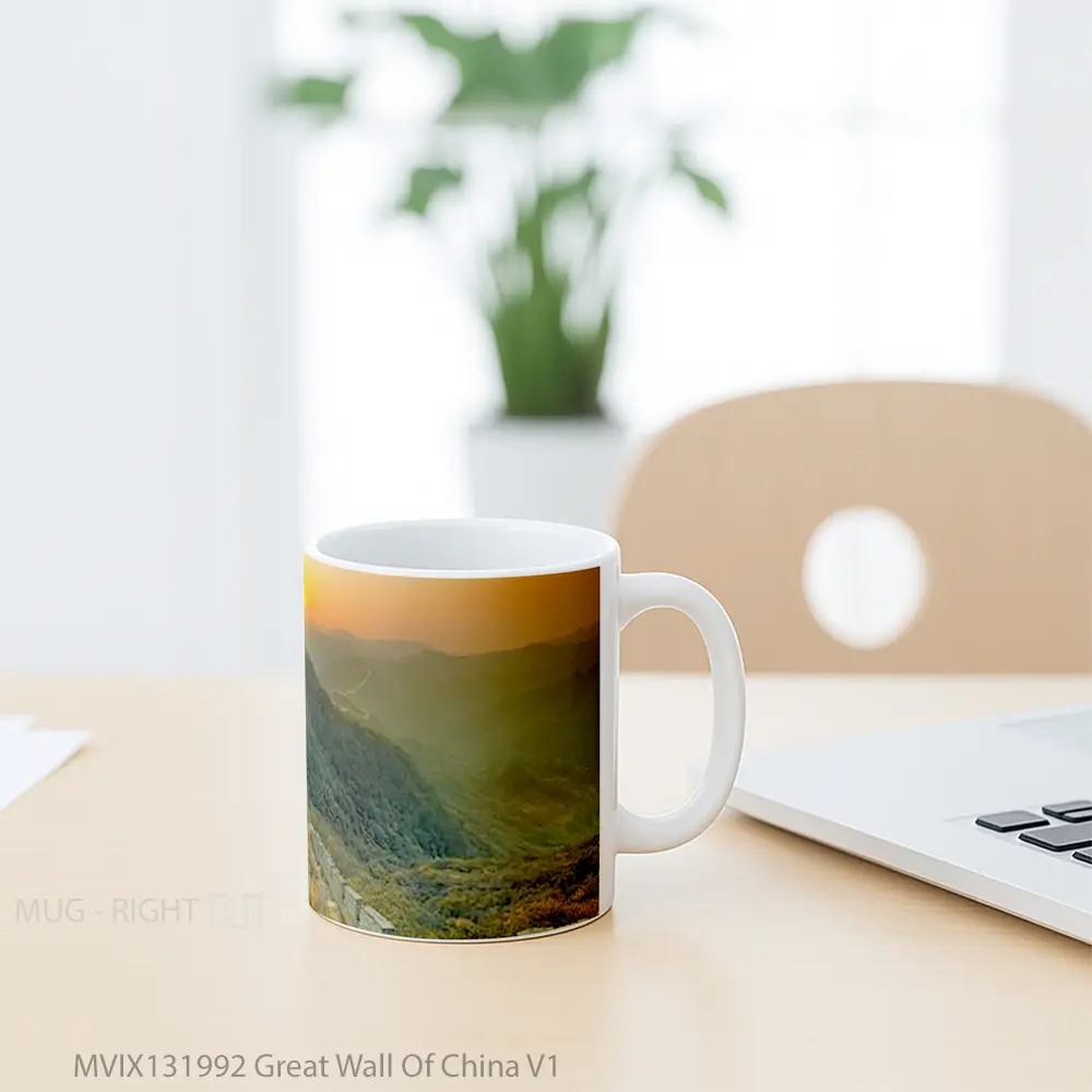 Mug Great Wall Of China V1 Gelas Keramik Unik - All-side / Desain