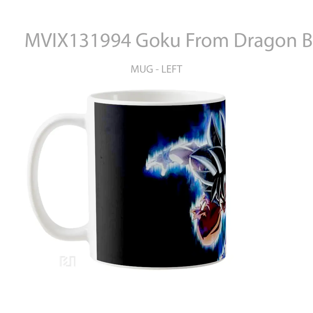 Mug Goku From Dragon Ball Super V1 Cangkir Anime - All-side / Desain