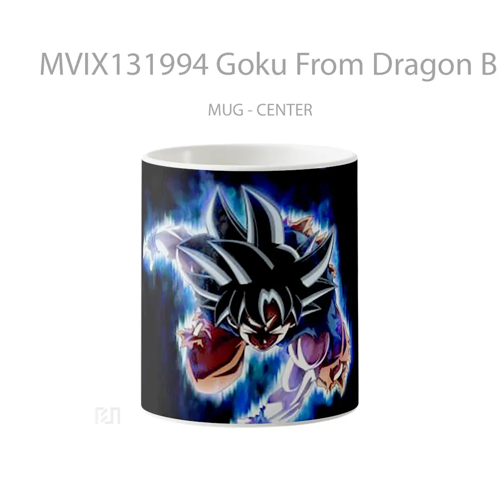 Mug Goku From Dragon Ball Super V1 Cangkir Anime