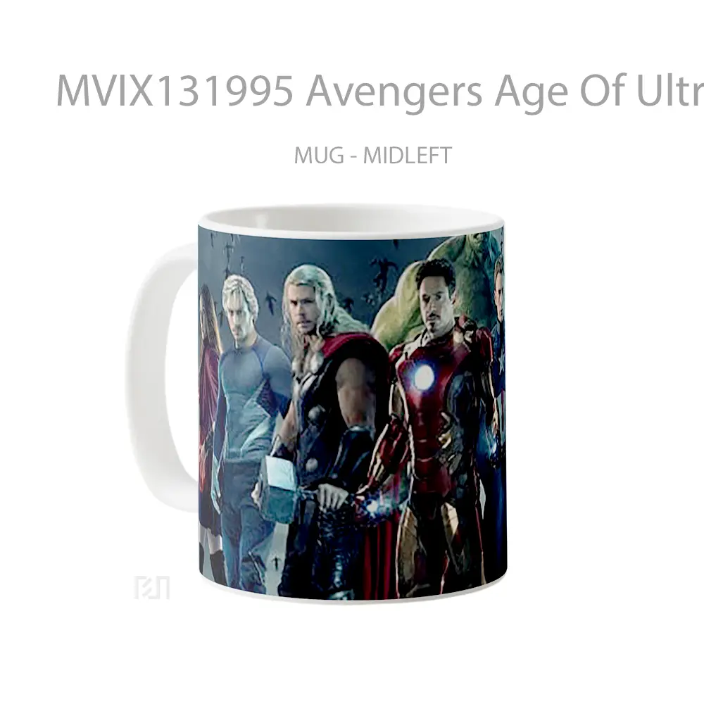 Mug Avengers Age Of Ultron Gelas Superhero - All-side / Desain