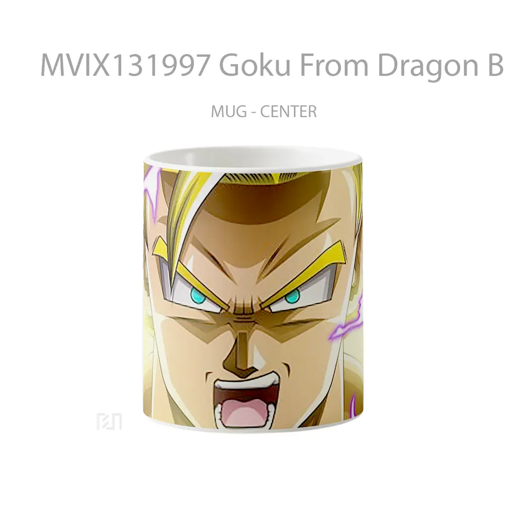 Mug Goku From Dragon Ball Super V2 Cangkir Anime