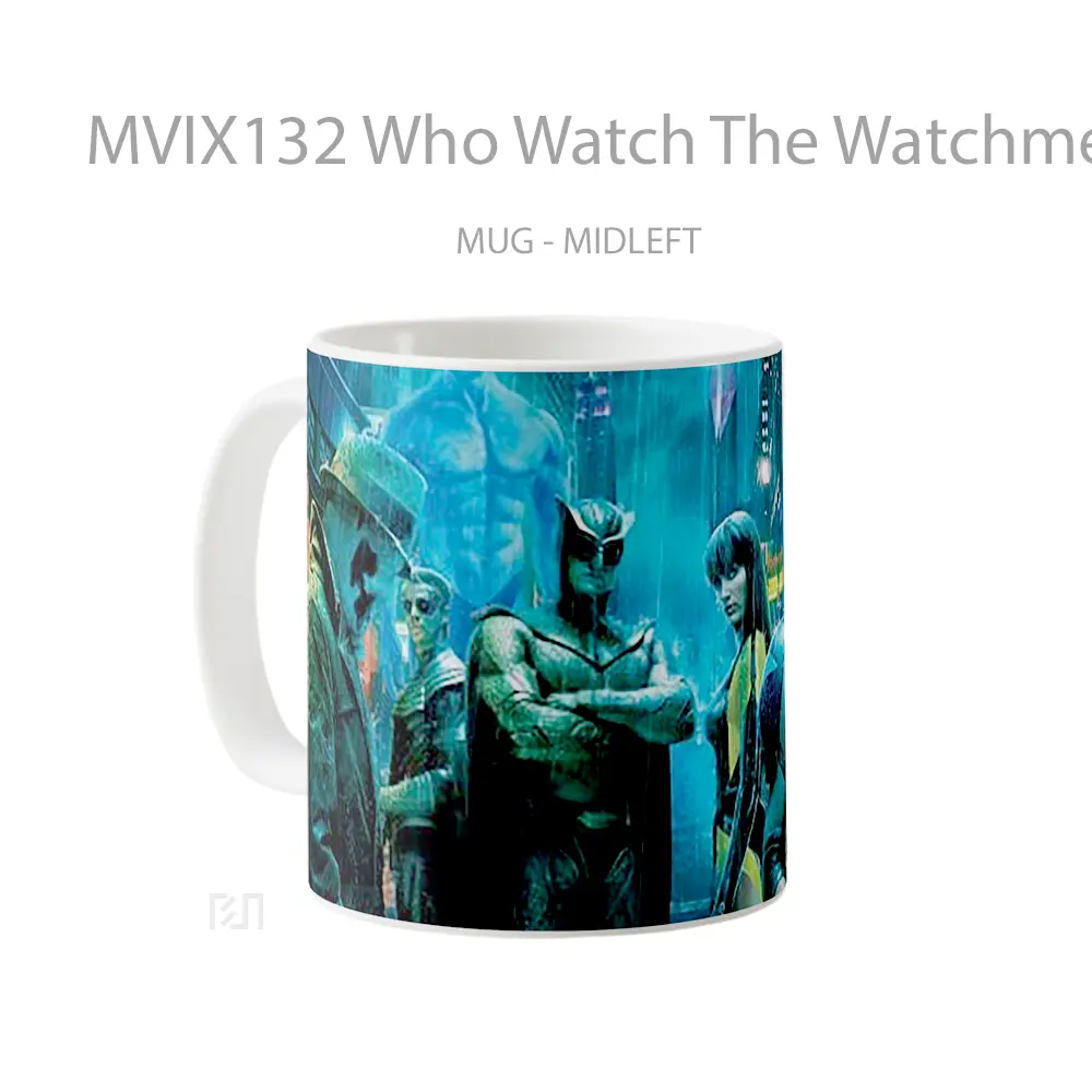 Mug Who Watch The Watchmen Gelas Pahlawan Super - All-side / Desain