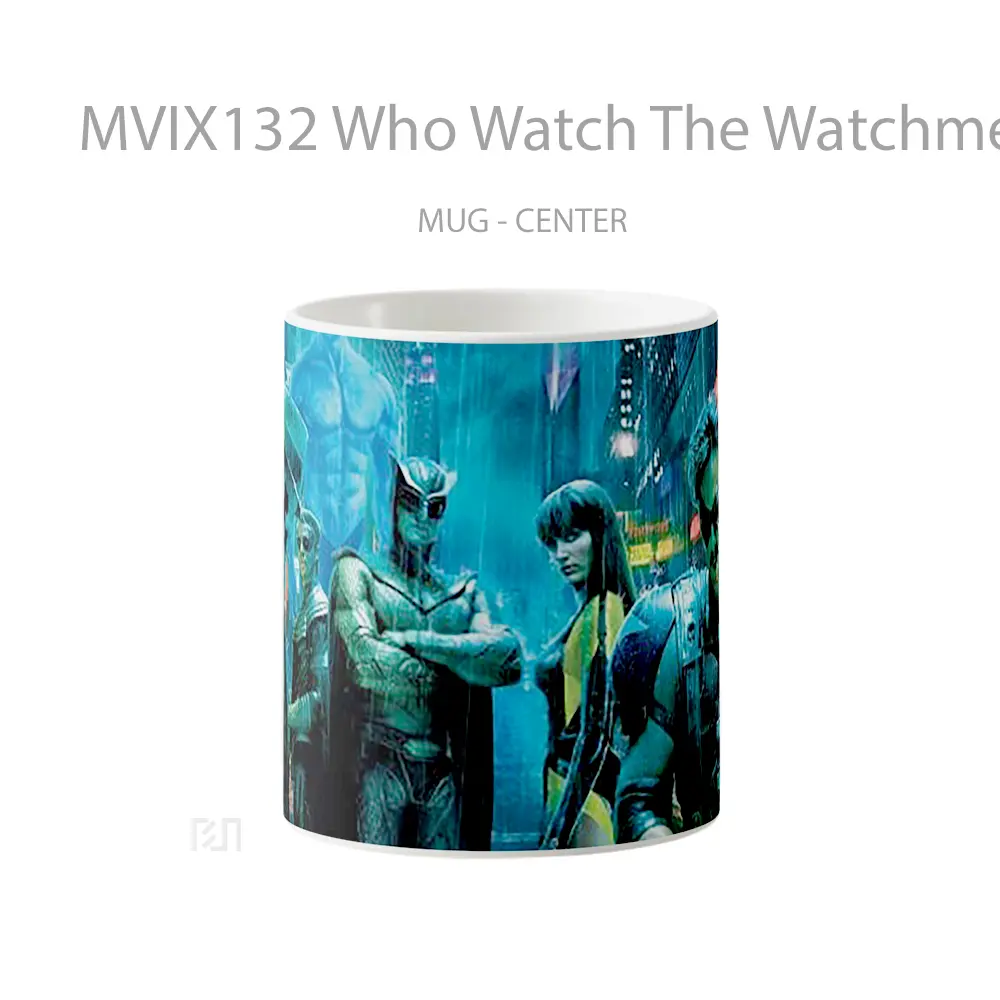 Mug Who Watch The Watchmen Gelas Pahlawan Super