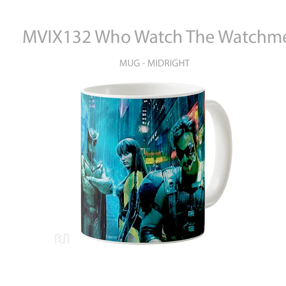 Mug Who Watch The Watchmen Gelas Pahlawan Super - All-side / Desain