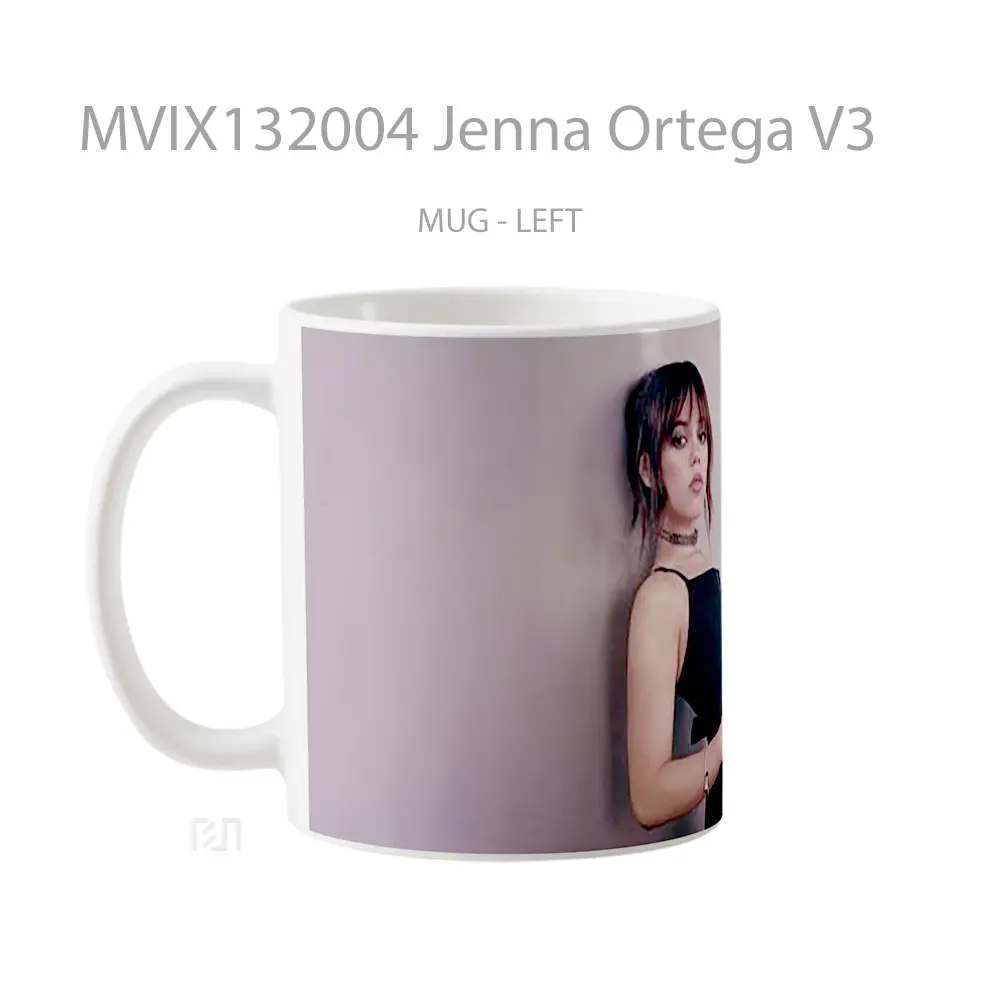 Mug Jenna Ortega V3 Gelas Keramik Unik - All-side / Desain