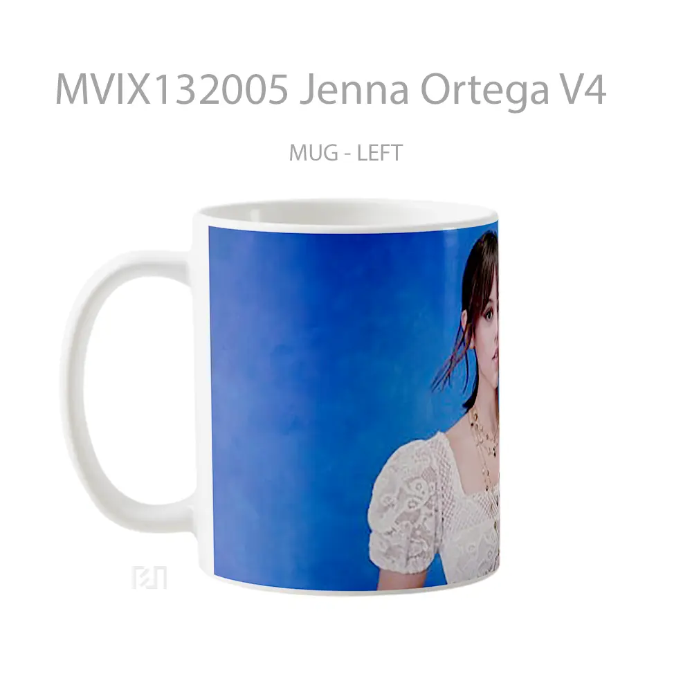 Mug Jenna Ortega V4 Gelas Keramik Unik - All-side / Desain
