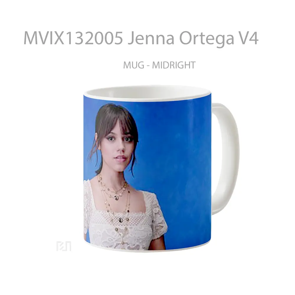 Mug Jenna Ortega V4 Gelas Keramik Unik - All-side / Desain