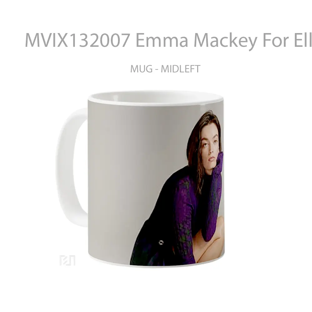 Mug Emma Mackey For Elle V1 Gelas Keramik Unik - All-side / Desain