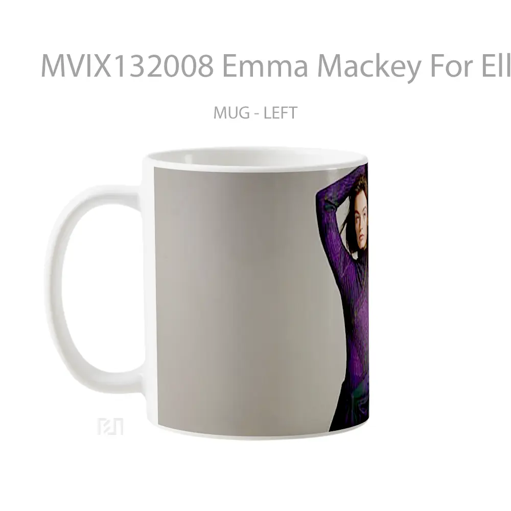 Mug Emma Mackey For Elle V2 Gelas Keramik Unik - All-side / Desain