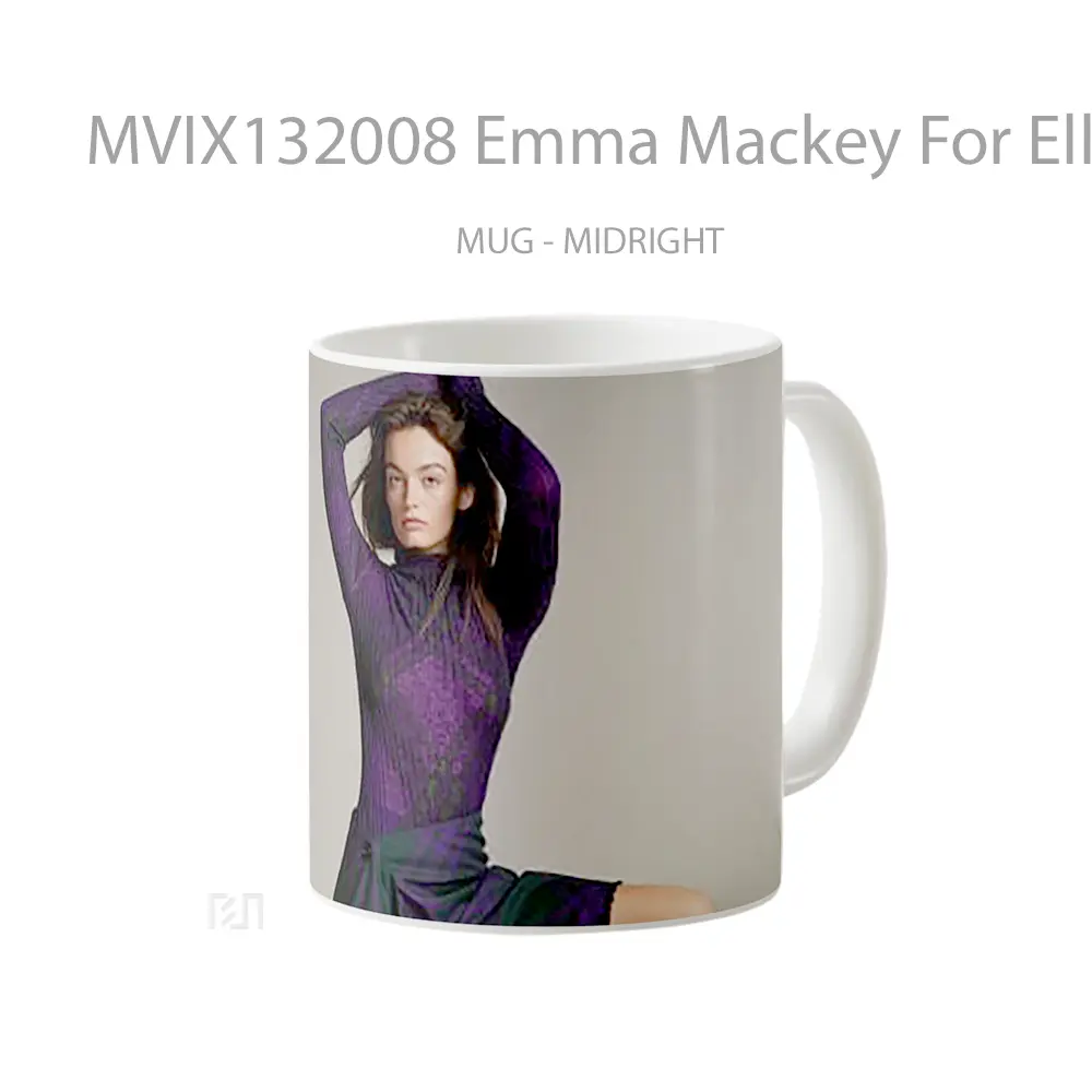 Mug Emma Mackey For Elle V2 Gelas Keramik Unik - All-side / Desain