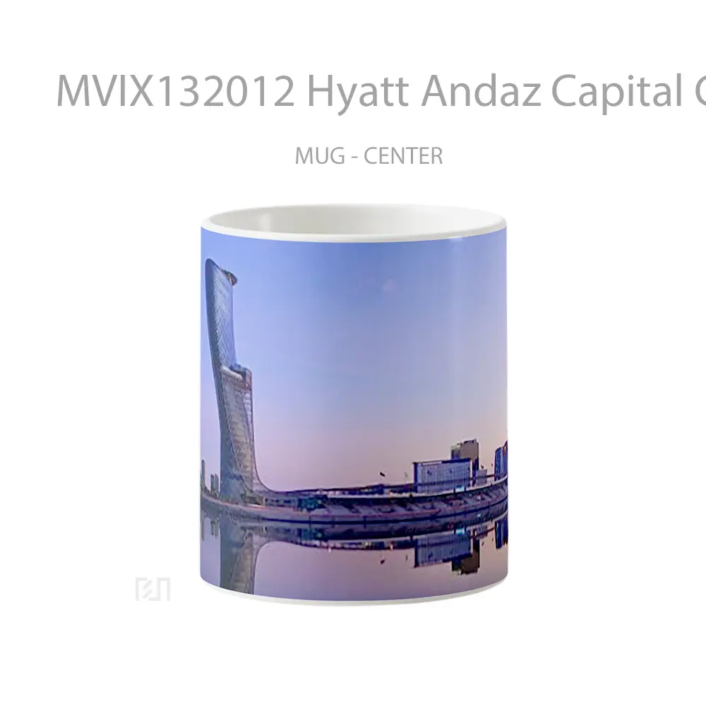 Mug Hyatt Andaz Capital Gate Gelas Keramik Unik