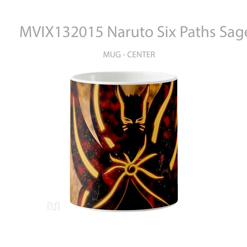 Mug Naruto Six Paths Sage Mode V2 Cangkir Anime