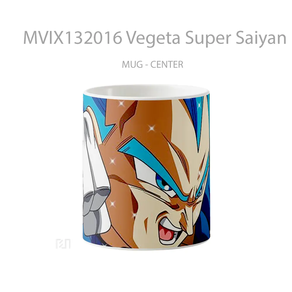 Mug Vegeta Super Saiyan Blue Gelas Keramik Unik