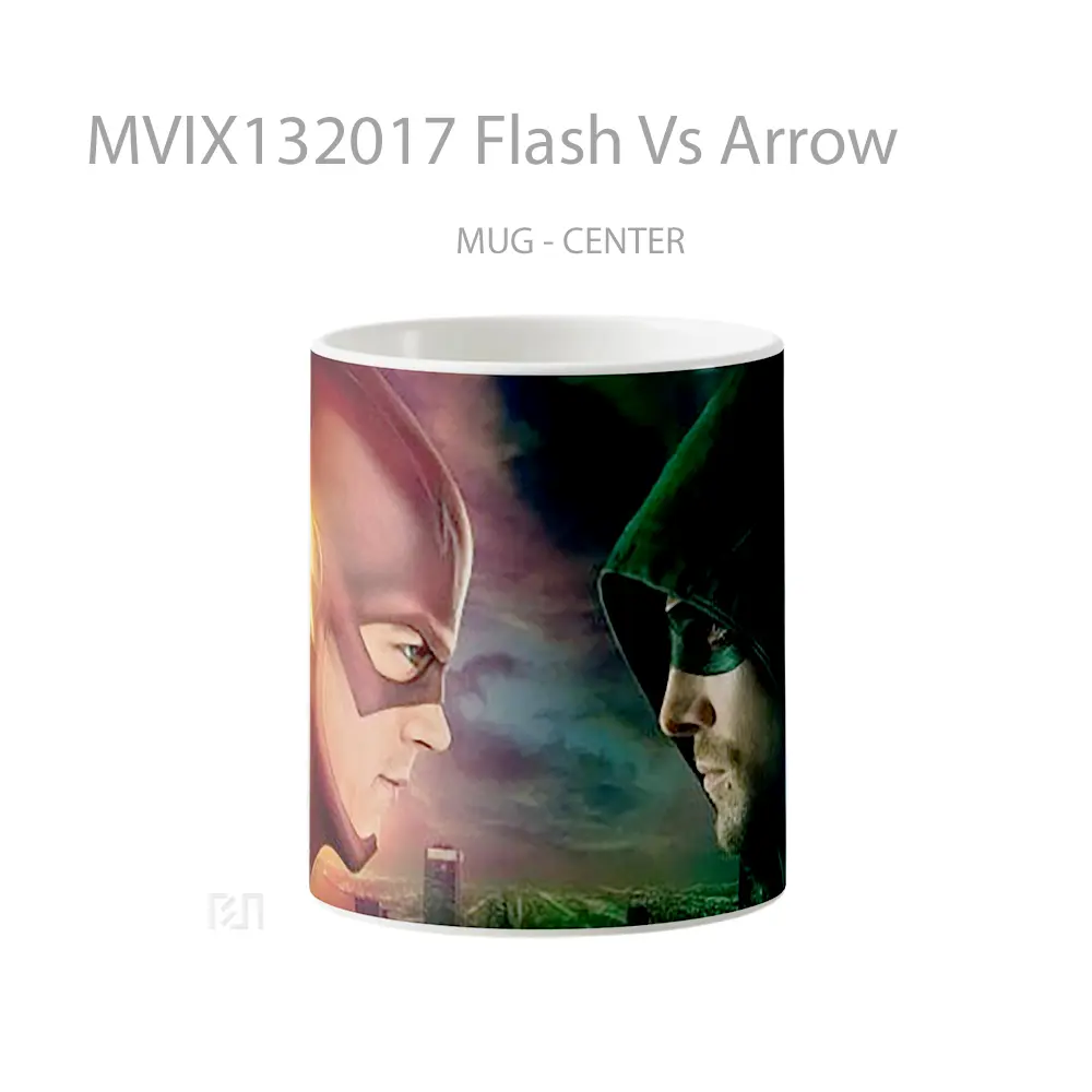 Mug Flash Vs Arrow Gelas Superhero