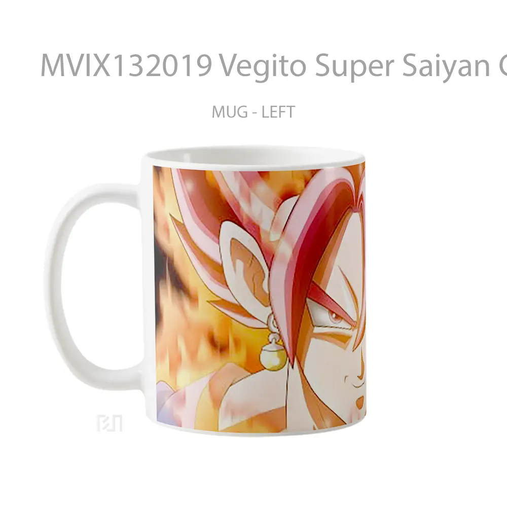 Mug Vegito Super Saiyan God Gelas Keramik Unik - All-side / Desain
