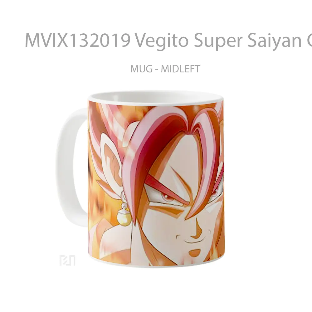 Mug Vegito Super Saiyan God Gelas Keramik Unik - All-side / Desain