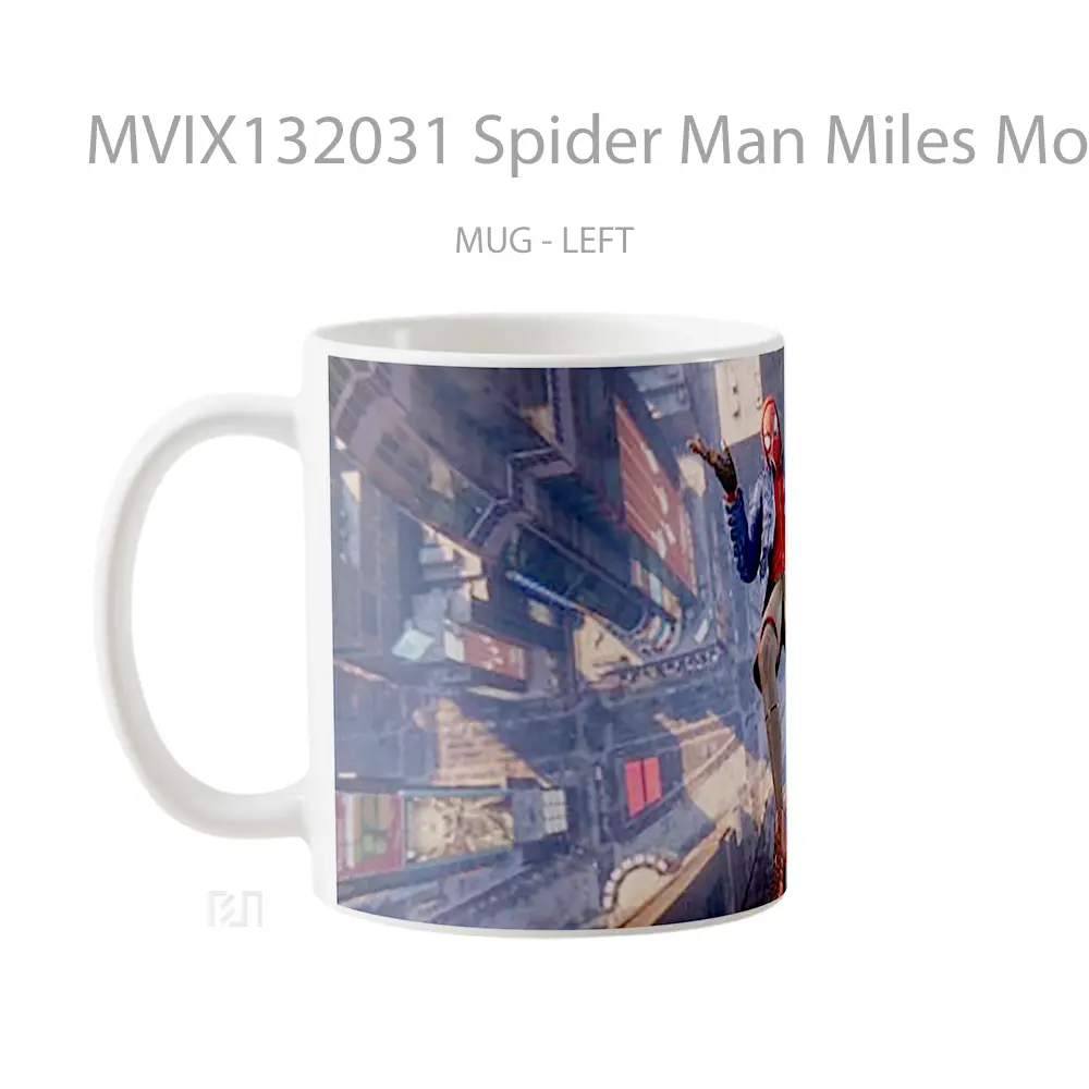 Mug Spider Man Miles Morales V2 Gelas Superhero - All-side / Desain