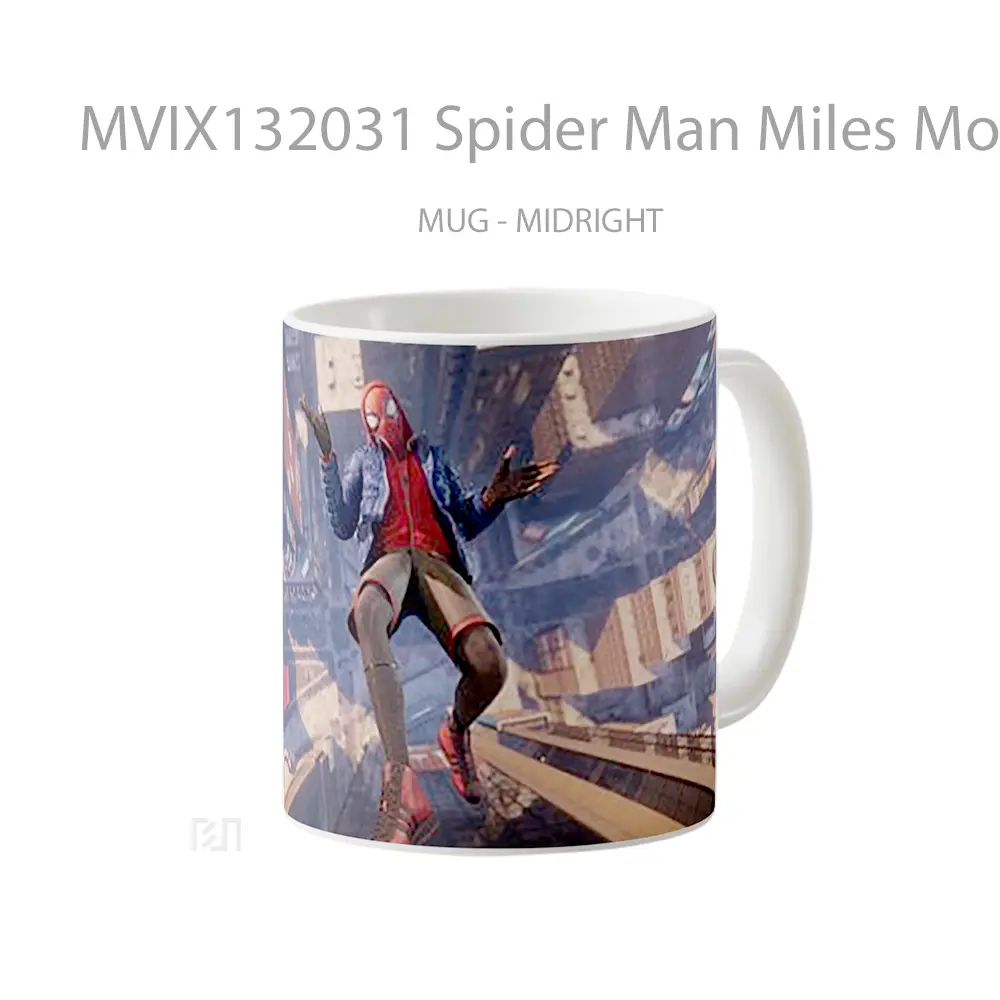 Mug Spider Man Miles Morales V2 Gelas Superhero - All-side / Desain