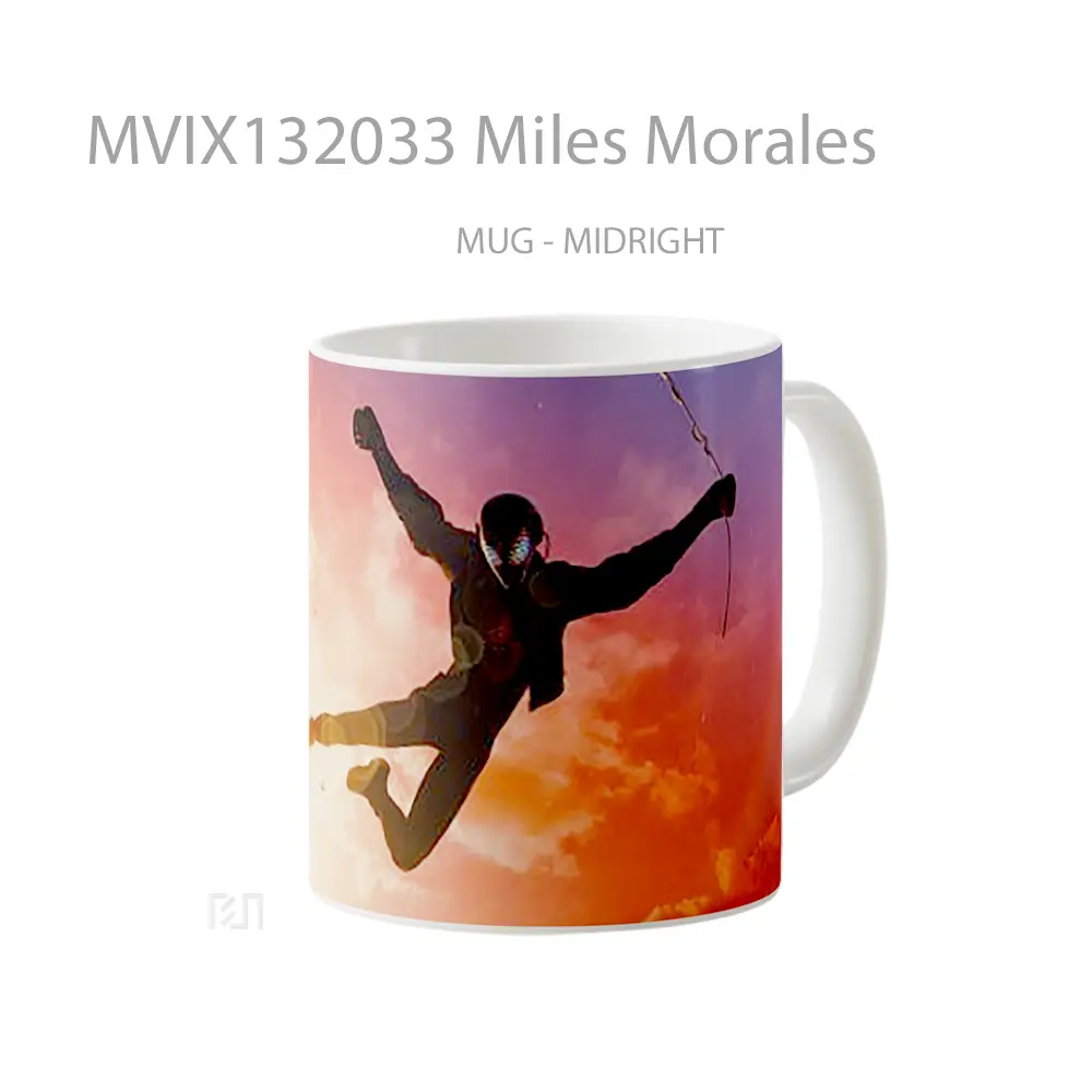 Mug Miles Morales Gelas Keramik Unik - All-side / Desain