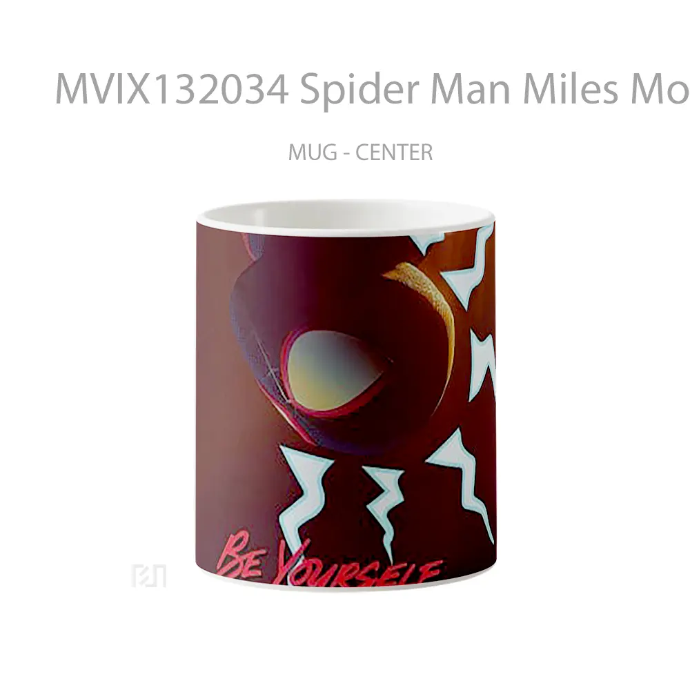 Mug Spider Man Miles Morales Be Yourself Gelas Superhero