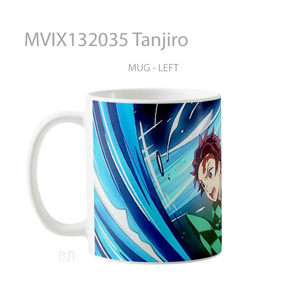Mug Tanjiro Cangkir Anime - All-side / Desain