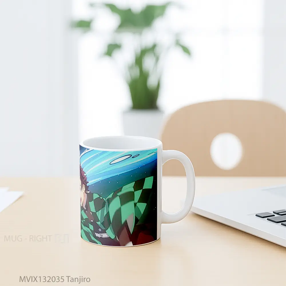 Mug Tanjiro Cangkir Anime - All-side / Desain