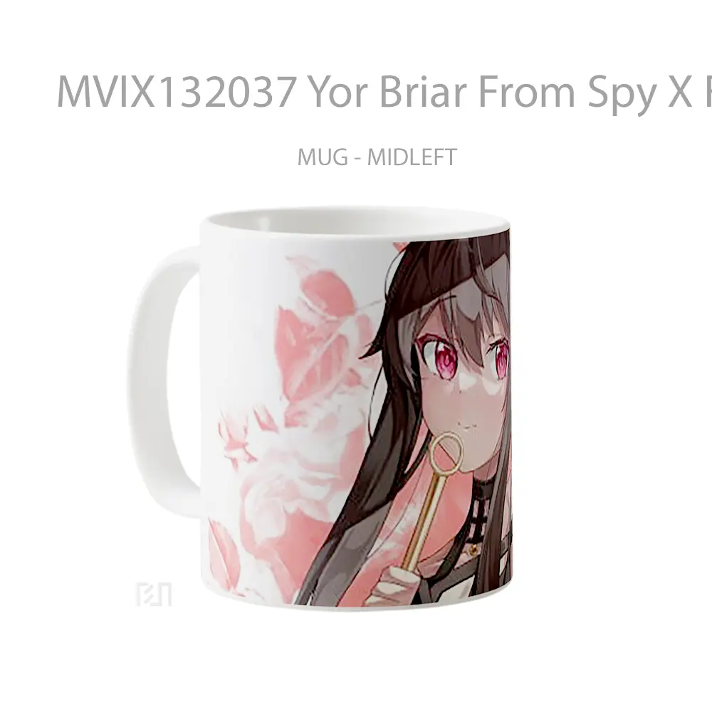 Mug Yor Briar From Spy X Family V3 Gelas Keramik Unik - All-side / Desain