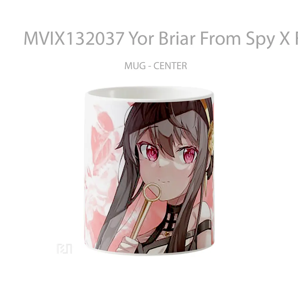 Mug Yor Briar From Spy X Family V3 Gelas Keramik Unik