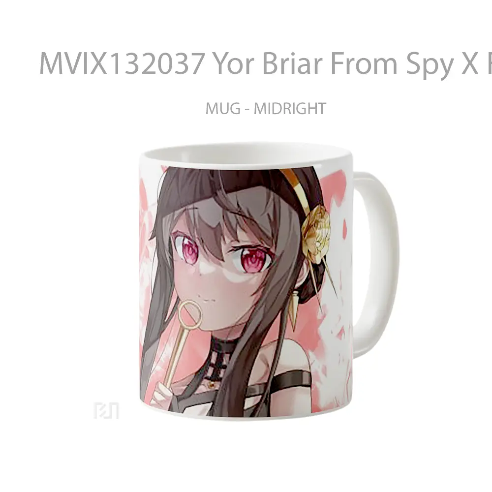 Mug Yor Briar From Spy X Family V3 Gelas Keramik Unik - All-side / Desain