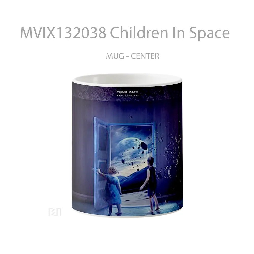 Mug Children In Space Gelas Astronomi