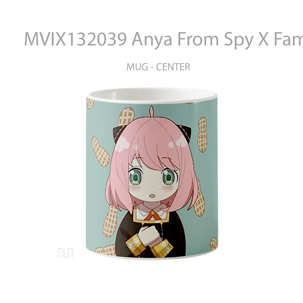 Mug Anya From Spy X Family V3 Gelas Keramik Unik