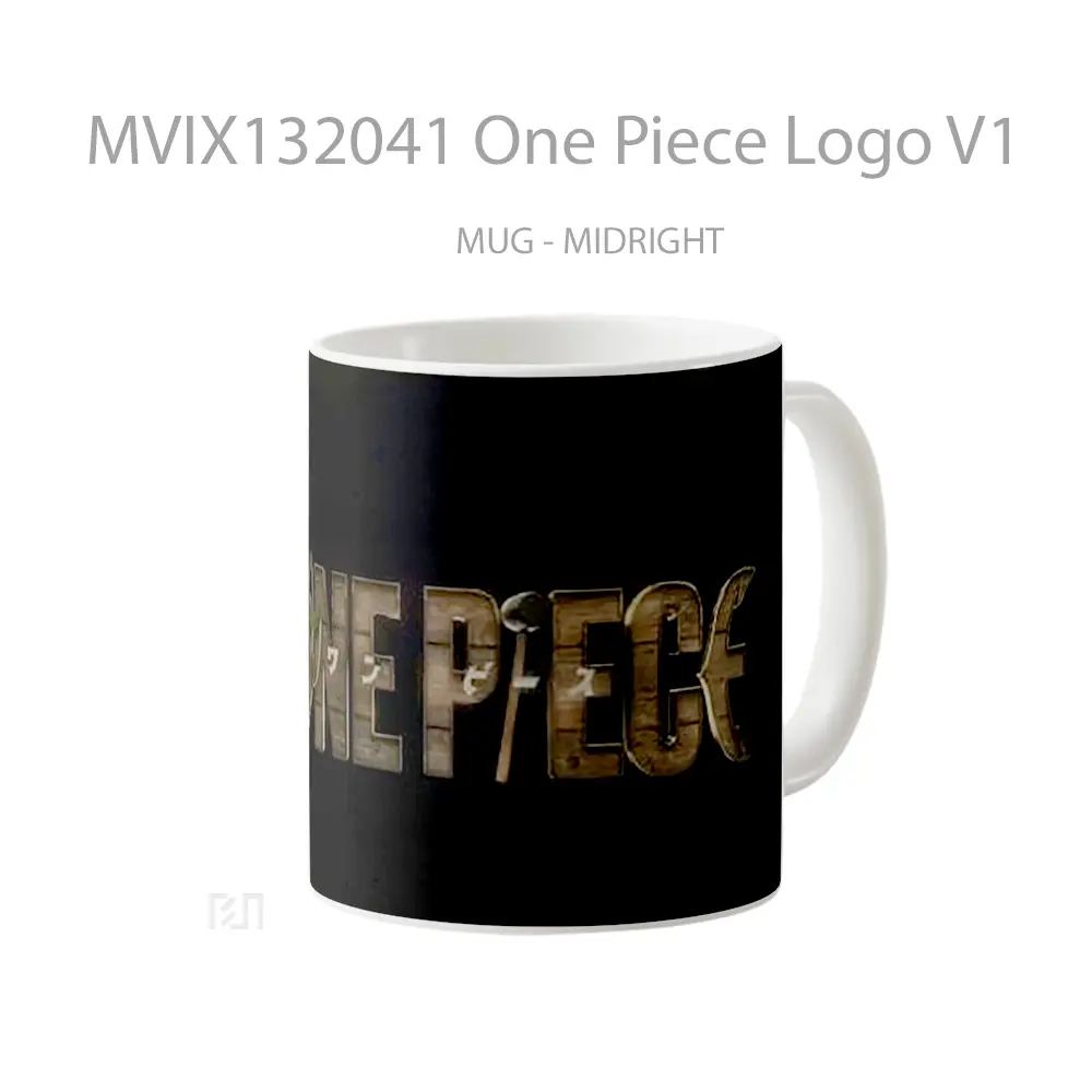 Mug One Piece Logo V1 Cangkir Anime - All-side / Desain