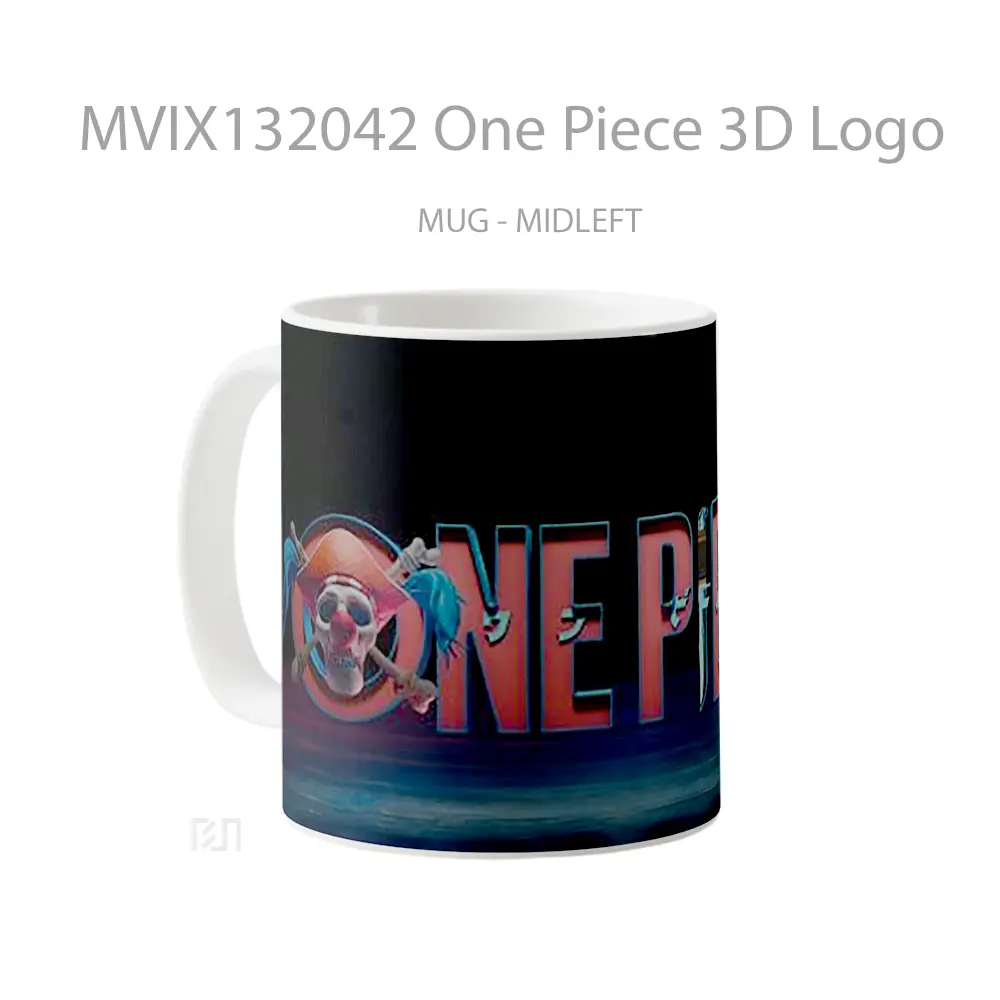 Mug One Piece 3D Logo Cangkir Anime - All-side / Desain