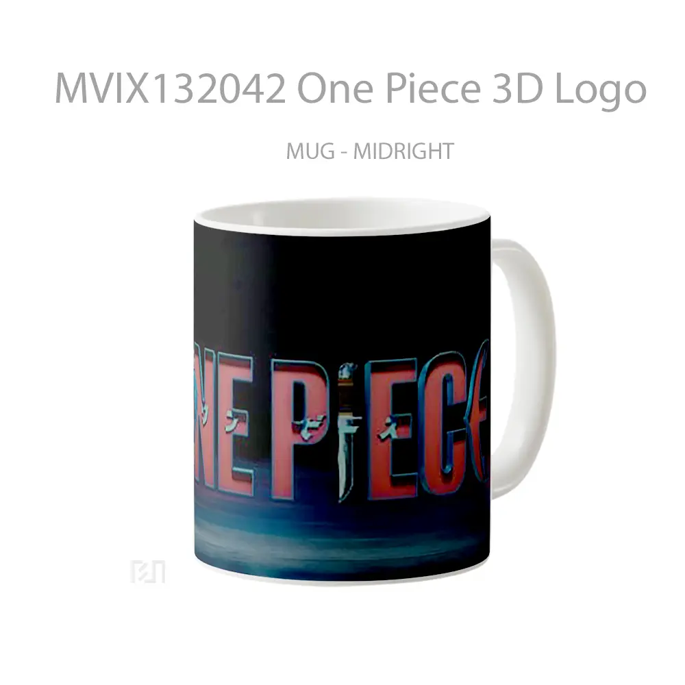 Mug One Piece 3D Logo Cangkir Anime - All-side / Desain