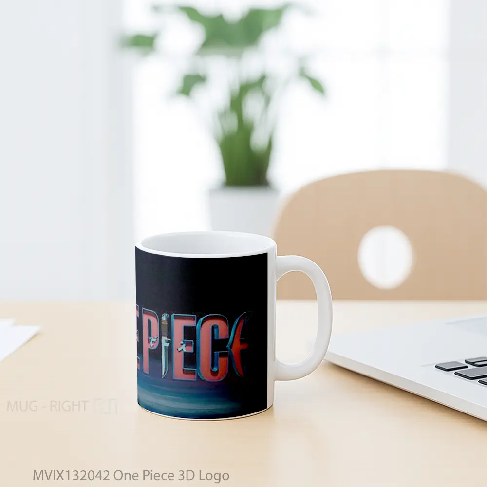 Mug One Piece 3D Logo Cangkir Anime - All-side / Desain
