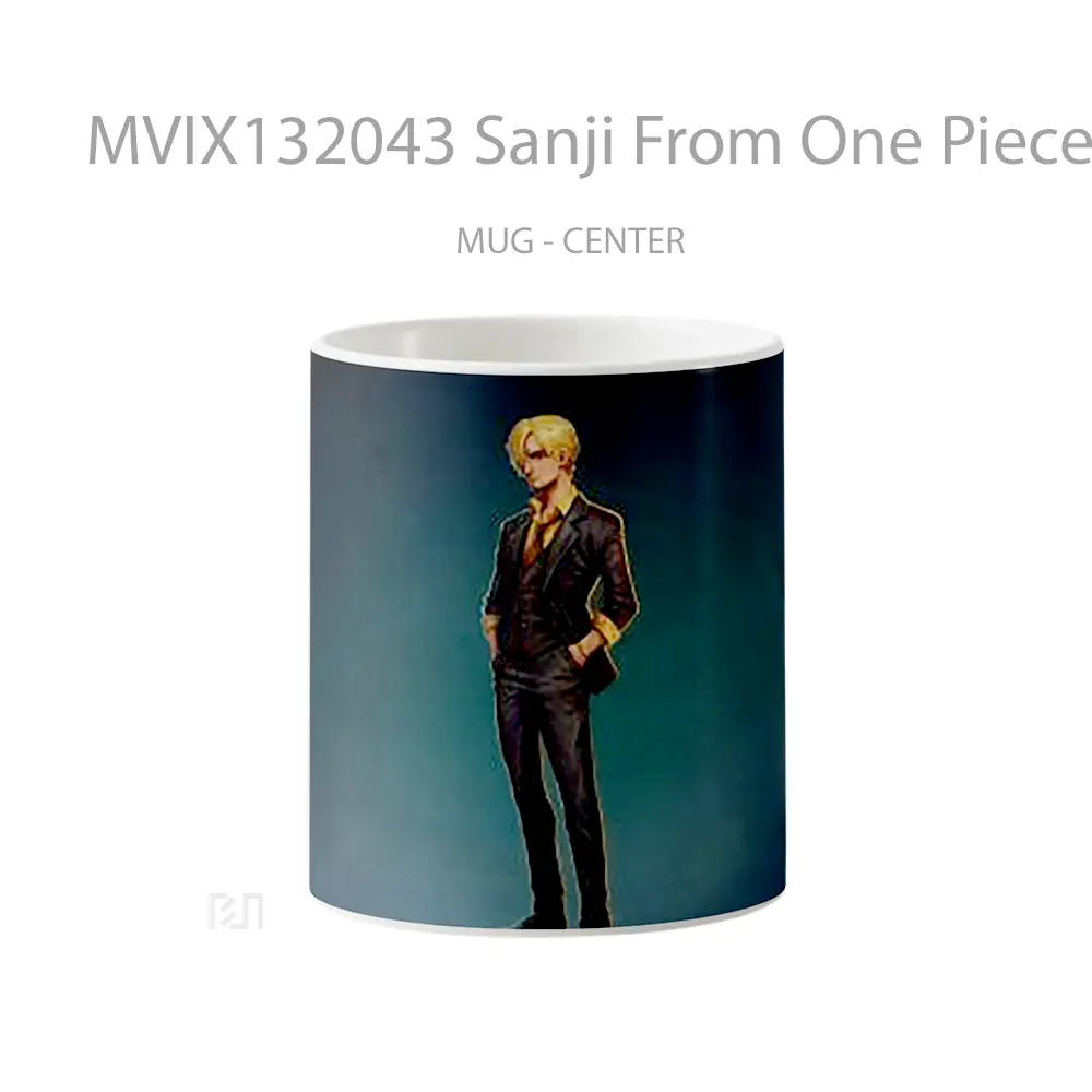 Mug Sanji From One Piece Cangkir Anime