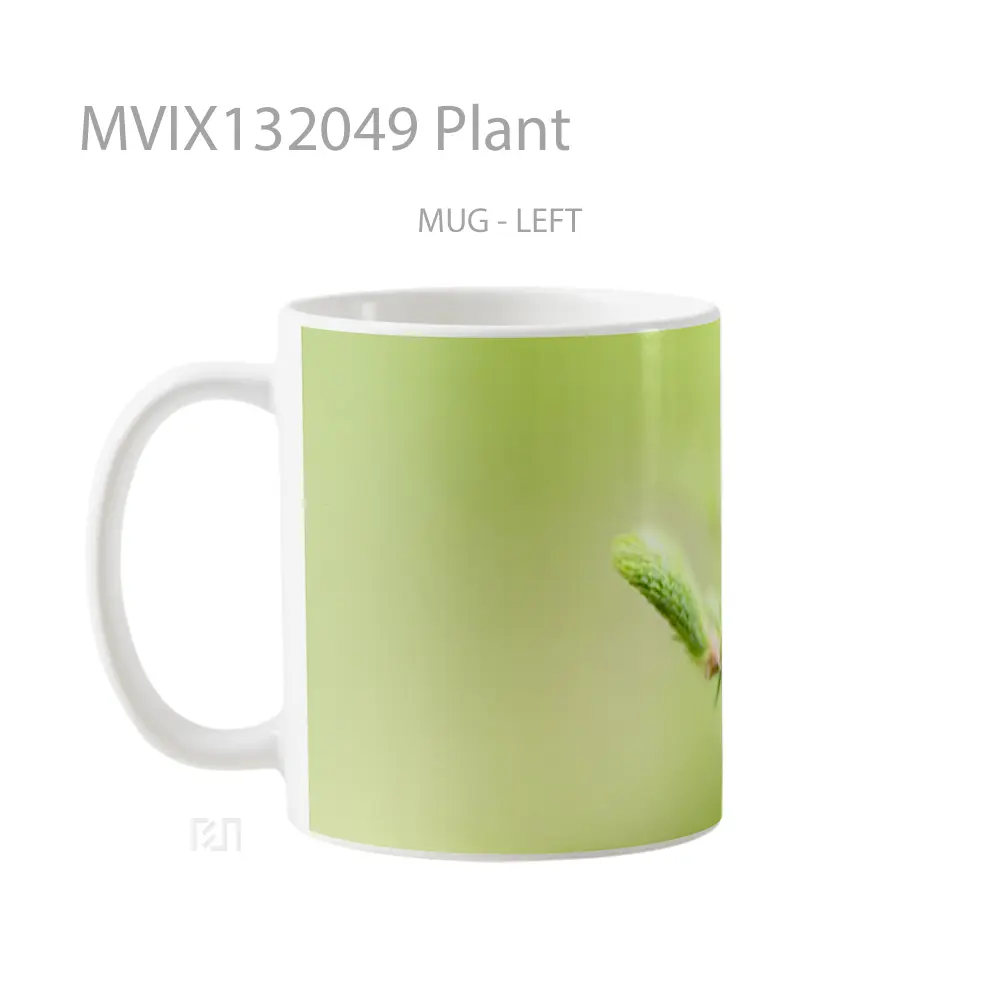 Mug Plant Gelas Keramik Unik - All-side / Desain