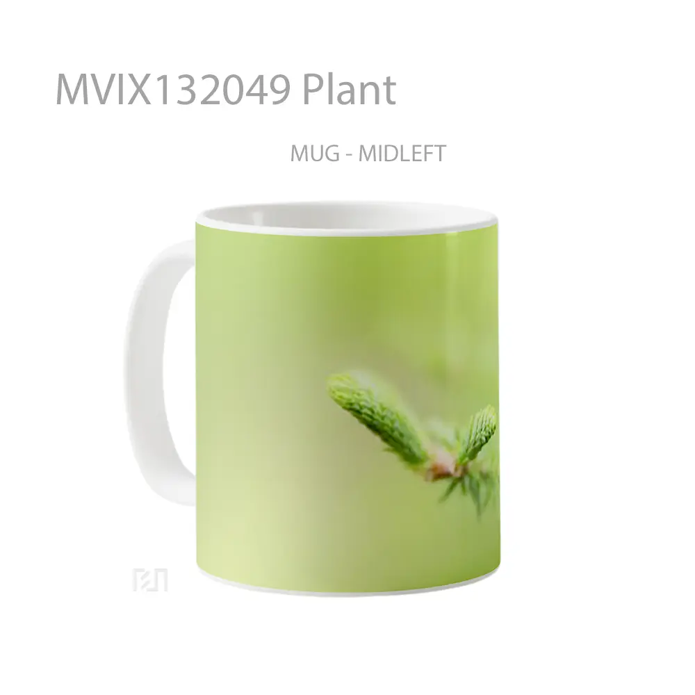 Mug Plant Gelas Keramik Unik - All-side / Desain