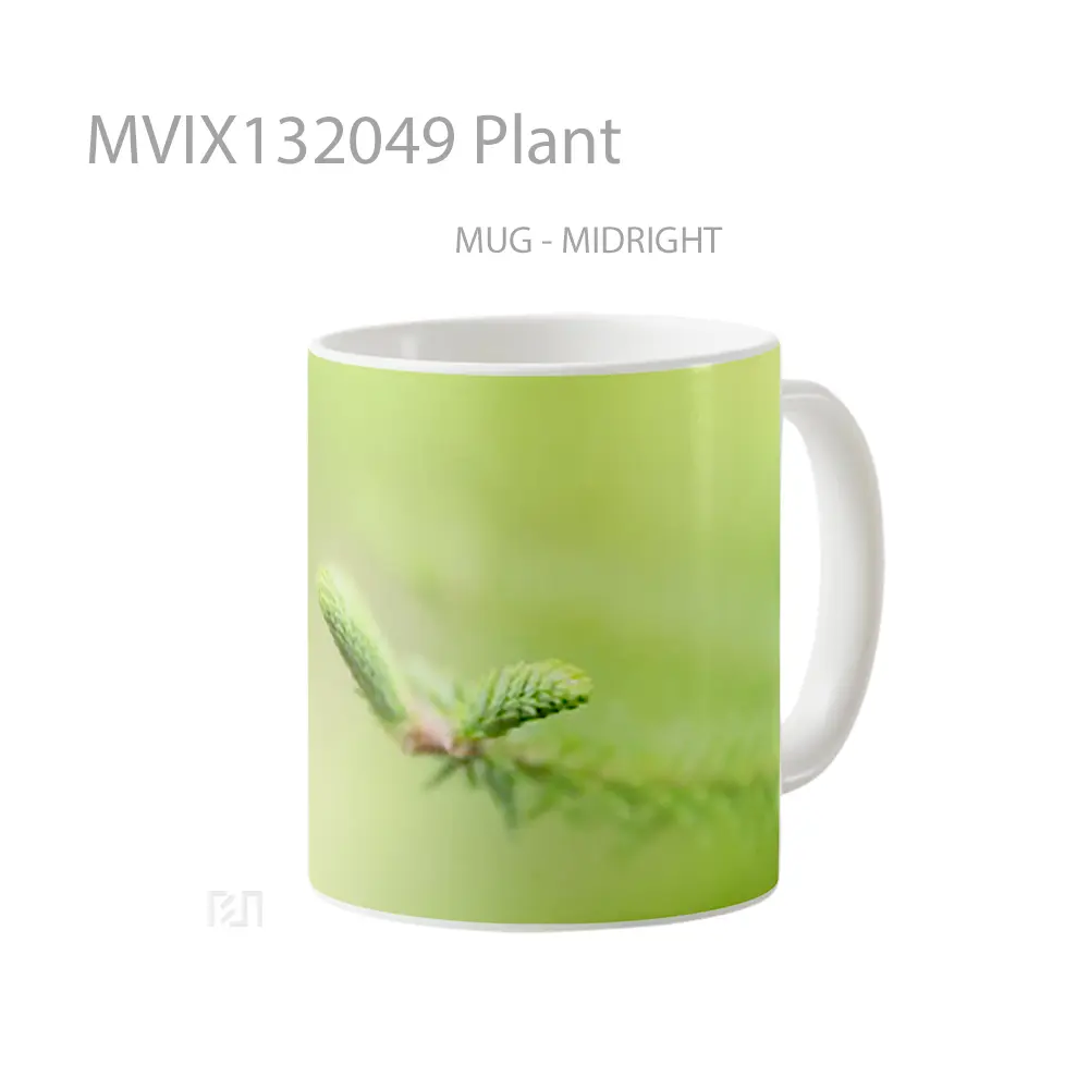 Mug Plant Gelas Keramik Unik - All-side / Desain