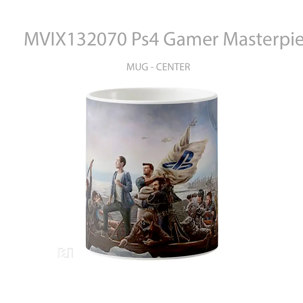 Mug Ps4 Gamer Masterpiece Cangkir Gamer