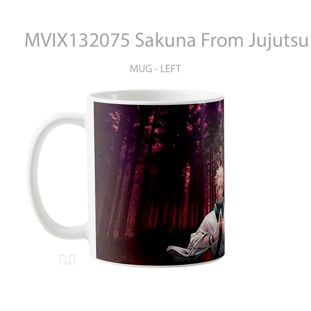 Mug Sakuna From Jujutsu Kaisen V1 Gelas Keramik Unik - All-side / Desain
