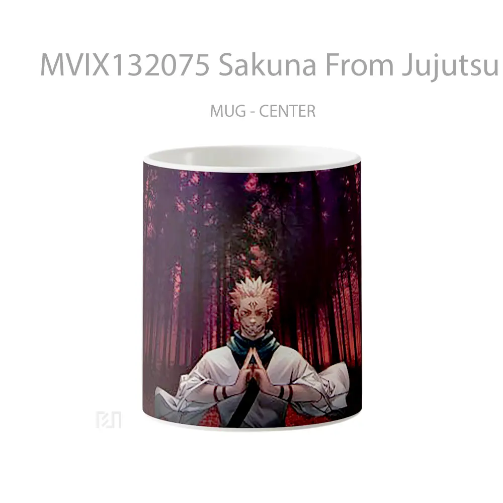 Mug Sakuna From Jujutsu Kaisen V1 Gelas Keramik Unik