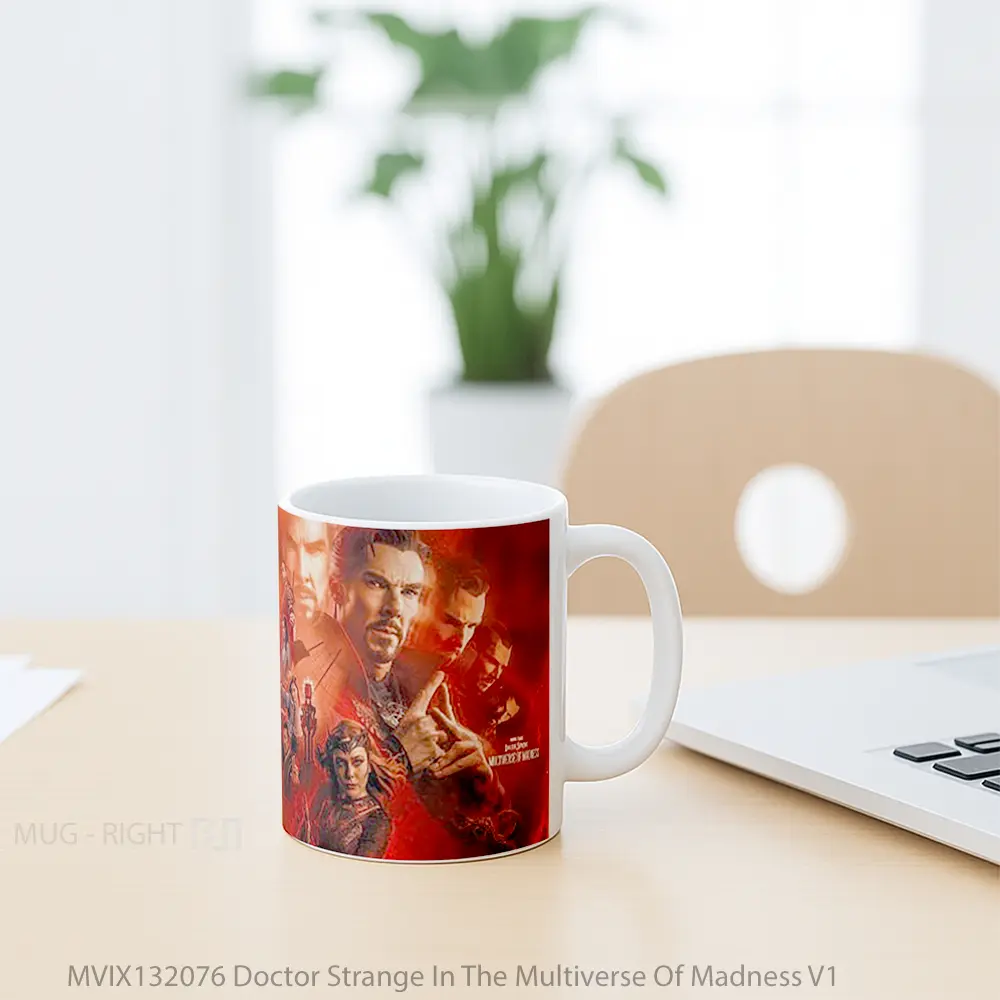 Mug Doctor Strange In The Multiverse Of Madness V1 Gelas Superhero - All-side / Desain