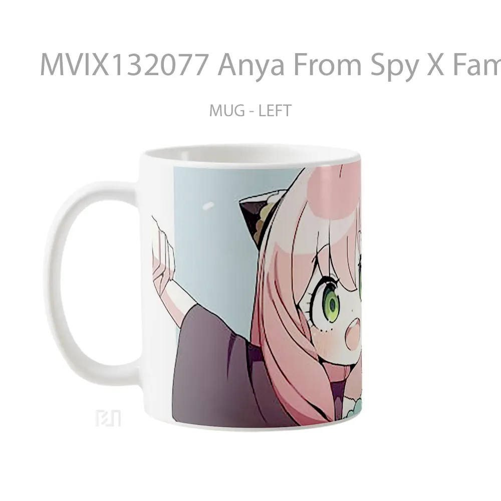 Mug Anya From Spy X Family V4 Gelas Keramik Unik - All-side / Desain
