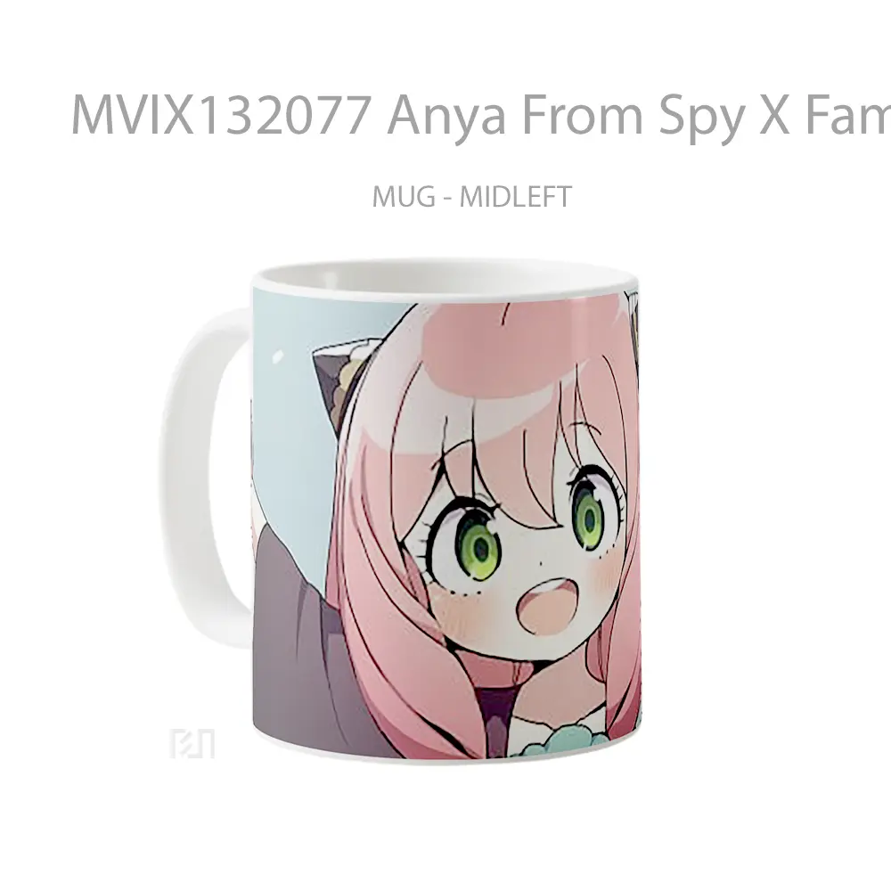 Mug Anya From Spy X Family V4 Gelas Keramik Unik - All-side / Desain