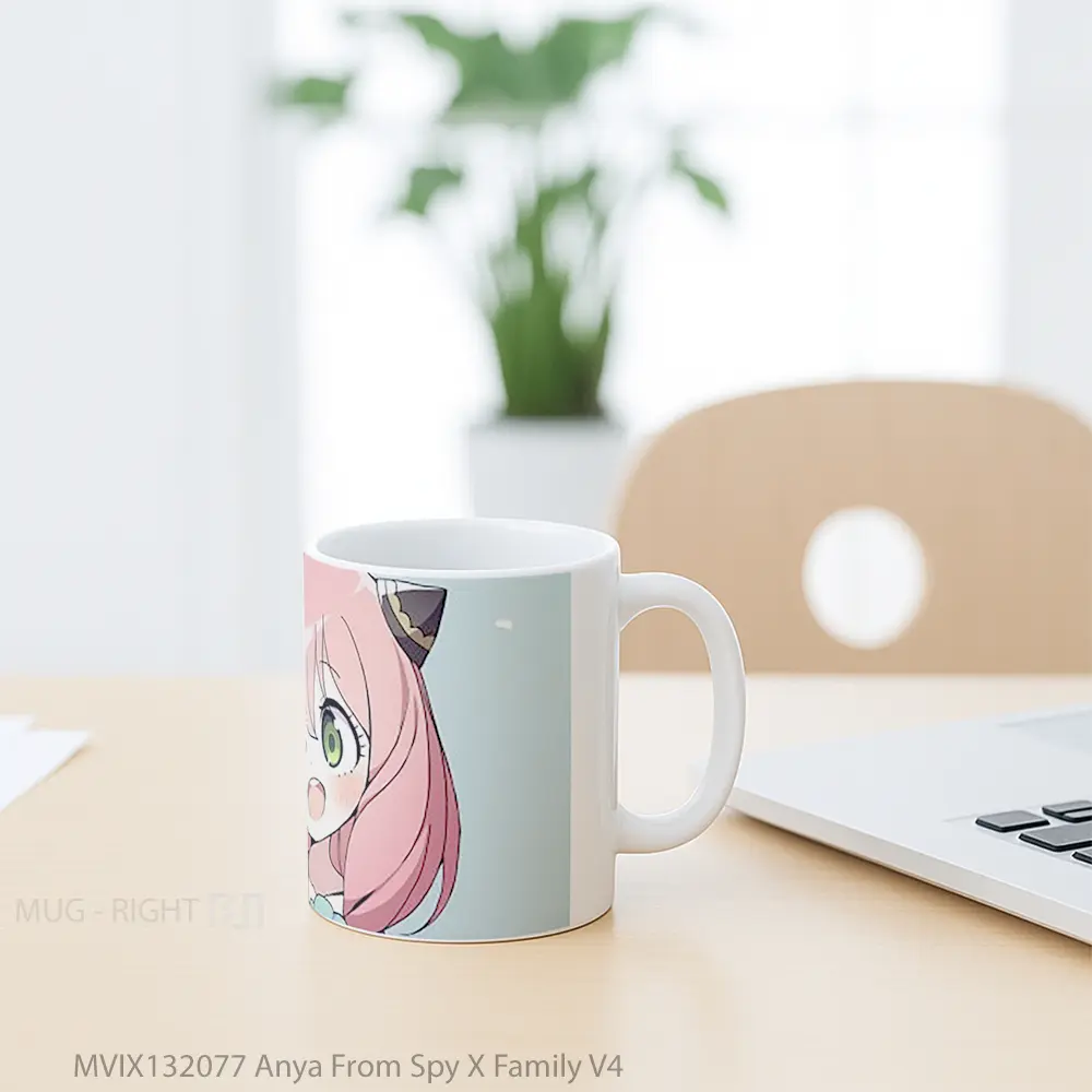 Mug Anya From Spy X Family V4 Gelas Keramik Unik - All-side / Desain