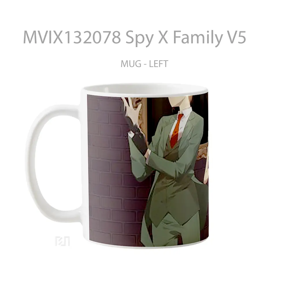 Mug Spy X Family V5 Gelas Keramik Unik - All-side / Desain
